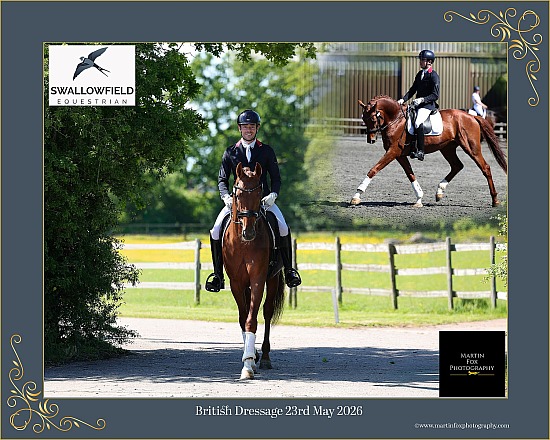 British Dressage (P-AM) - 23rd May 2026 - Swallowfield Equestrian