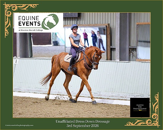 Unaffiliated Dress Down Dressage - 03 September 2026 - Moreton Morrell 