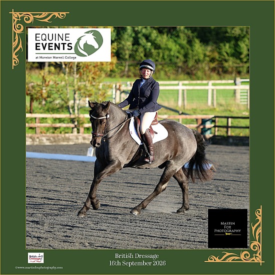 British Dressage - 16th September 2026 - Moreton Morrell
