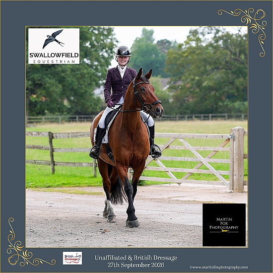 Unaffiliated & British Dressage - 27th September 2026 - Swallowfield Equestrian 